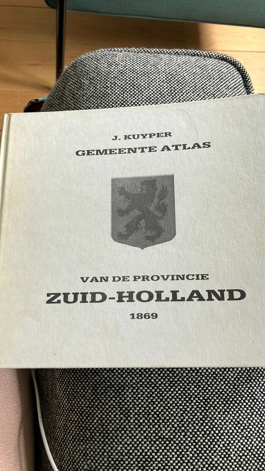 J Kuyper - Gemeente Atlas van de provincie Zuid-Holland, Boeken, Overige atlassen, Ophalen of Verzenden, Zo goed als nieuw, 1800 tot 2000