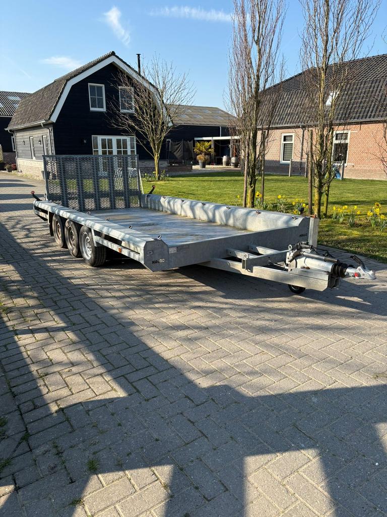Hulco Terrax 3-asser 180x400cm korte klep, Auto diversen, Aanhangers en Bagagewagens, Ophalen