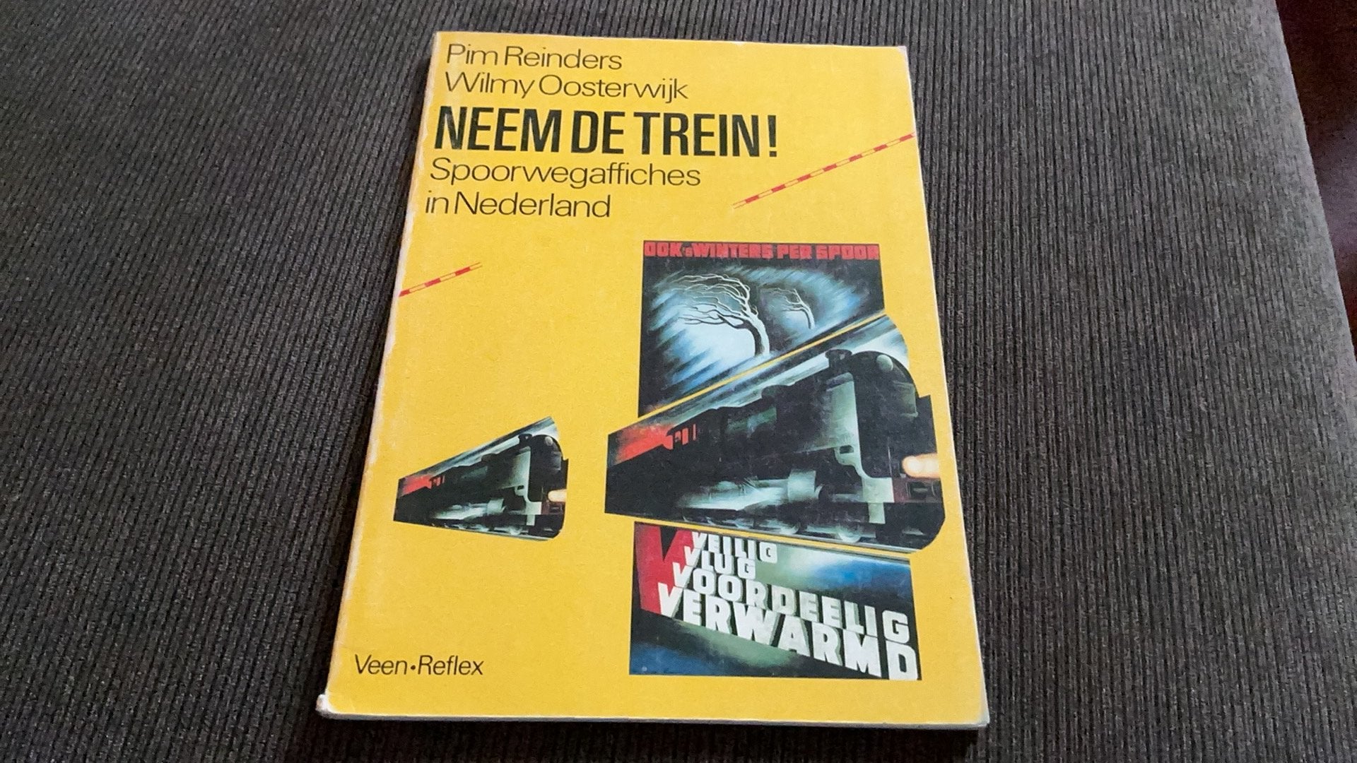 Neem de trein! Spoorweg affiches in Nederland, Ophalen of Verzenden