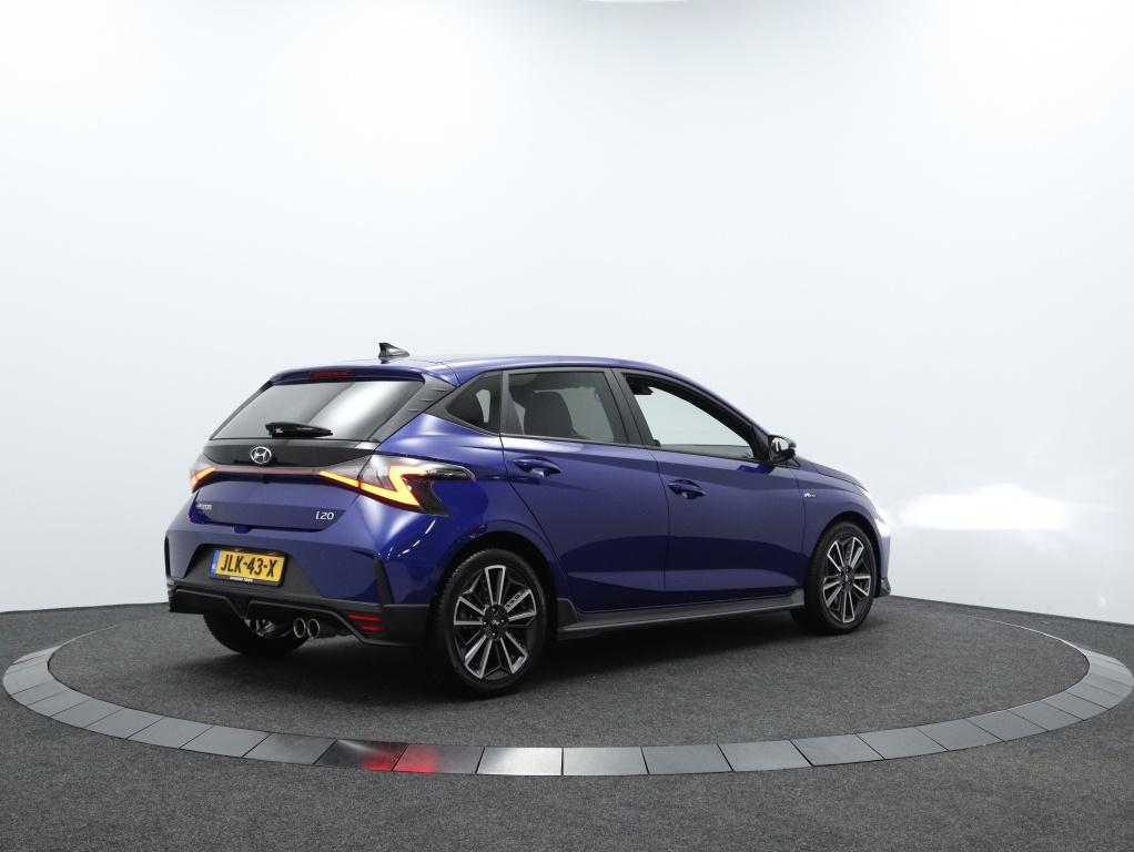 Hyundai i20 1.0 T-GDI N Line | Private Lease 429,- p.m. | Ca, Auto's, 12 maanden, Gebruikt, Zwart, Blauw