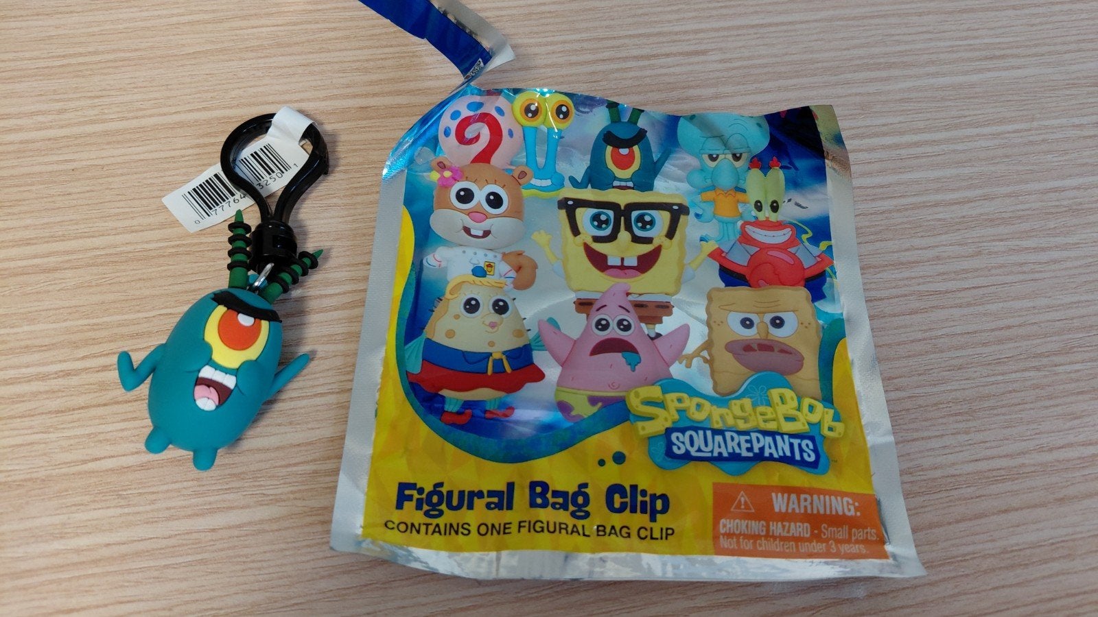 Spongebob sleutelhanger Plankton, Ophalen of Verzenden, Nieuw