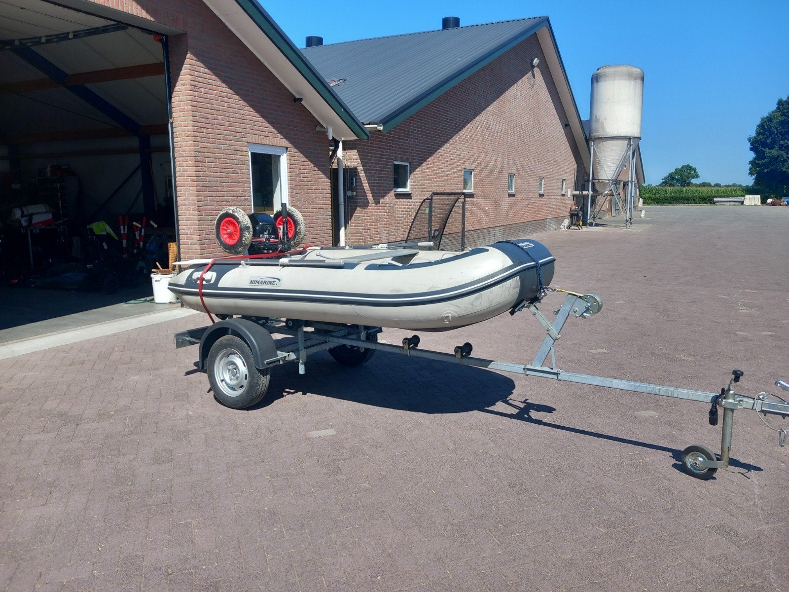 NIMARINE MX 300, Ophalen, Gebruikt, 6 pk, Buitenboordmotor