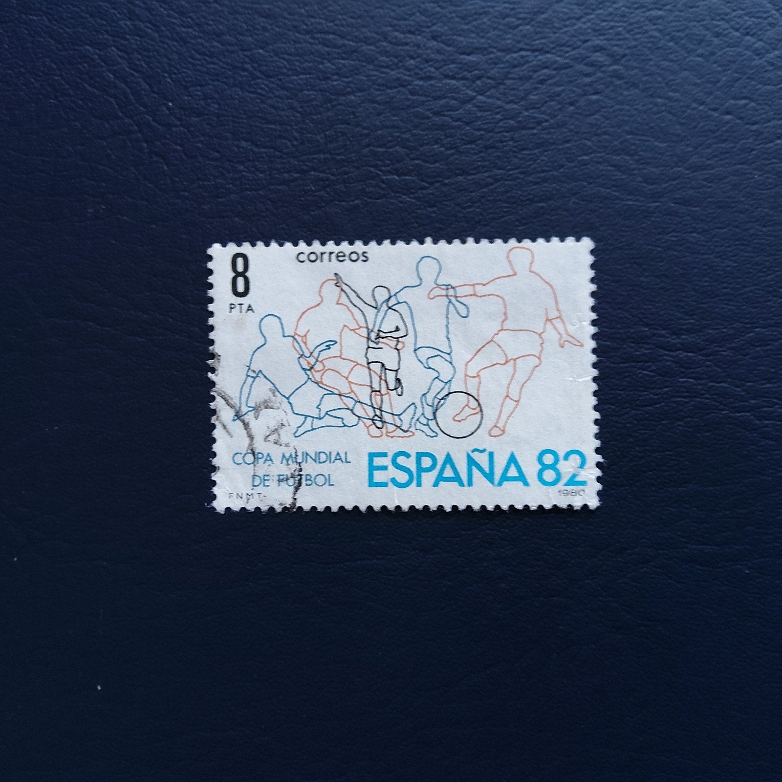 Spanje 1982 WK Voetbal Postzegel - Gestempeld, Ophalen of Verzenden, Gestempeld