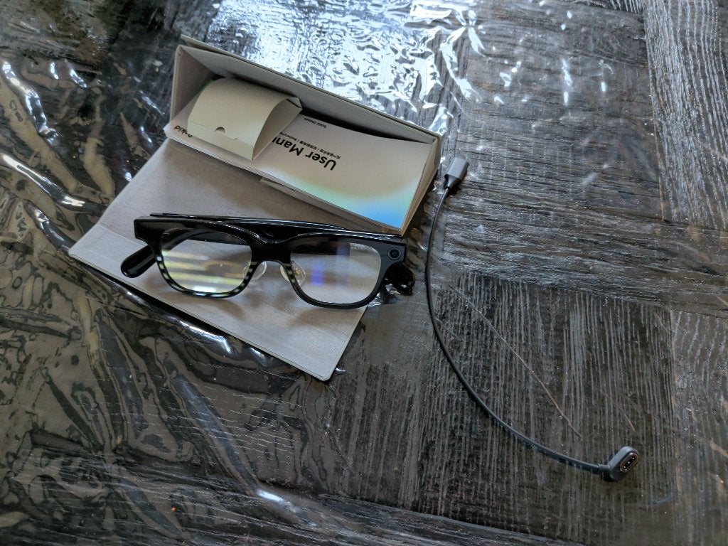 Rokid ai smart glasses. Nieuwstraat, Overige merken, Zwart, Ophalen of Verzenden, Zo goed als nieuw