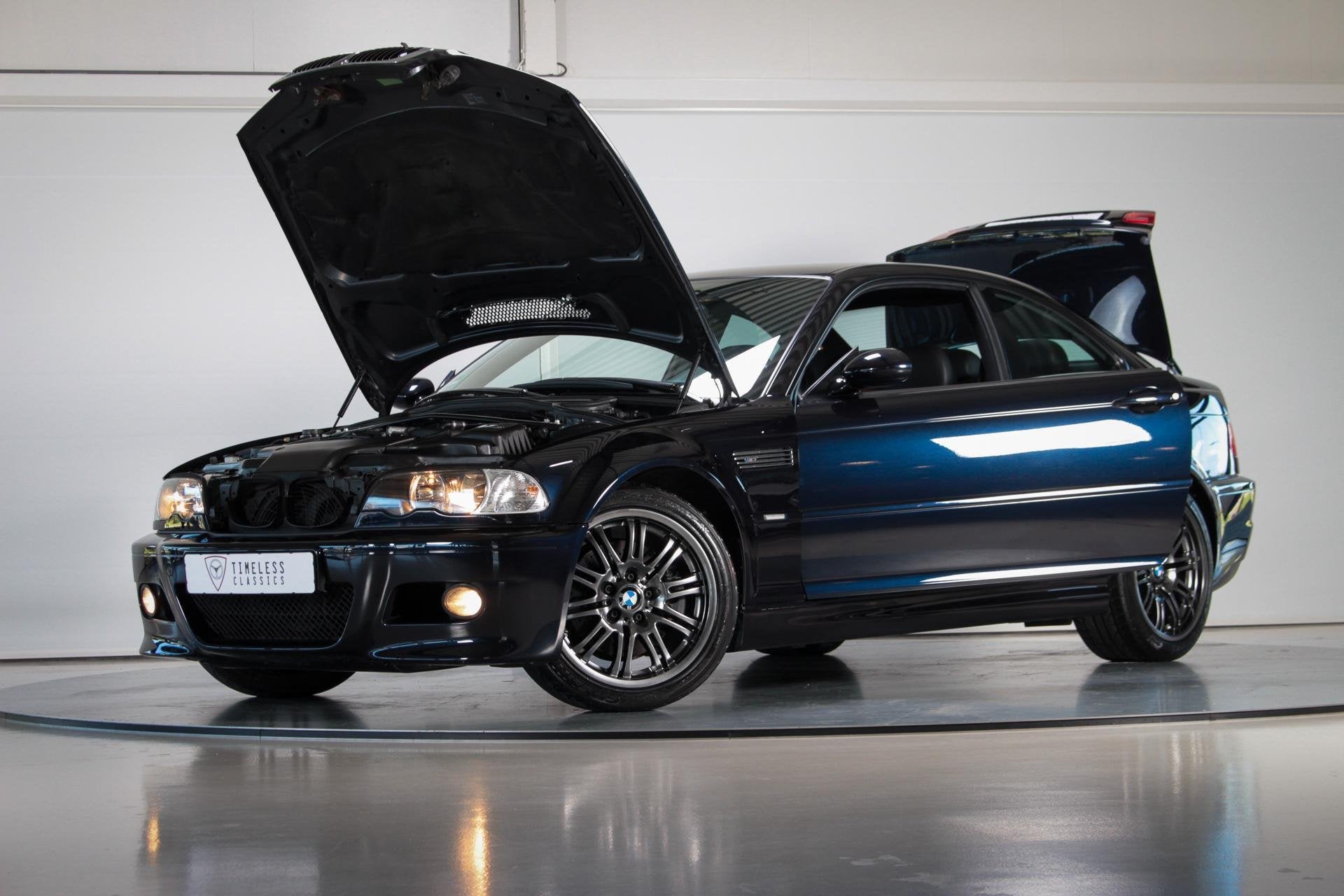 2005 BMW M3 E46 Manual | 1 Eigenaar, Achterwielaandrijving, Gebruikt, Zwart, Blauw