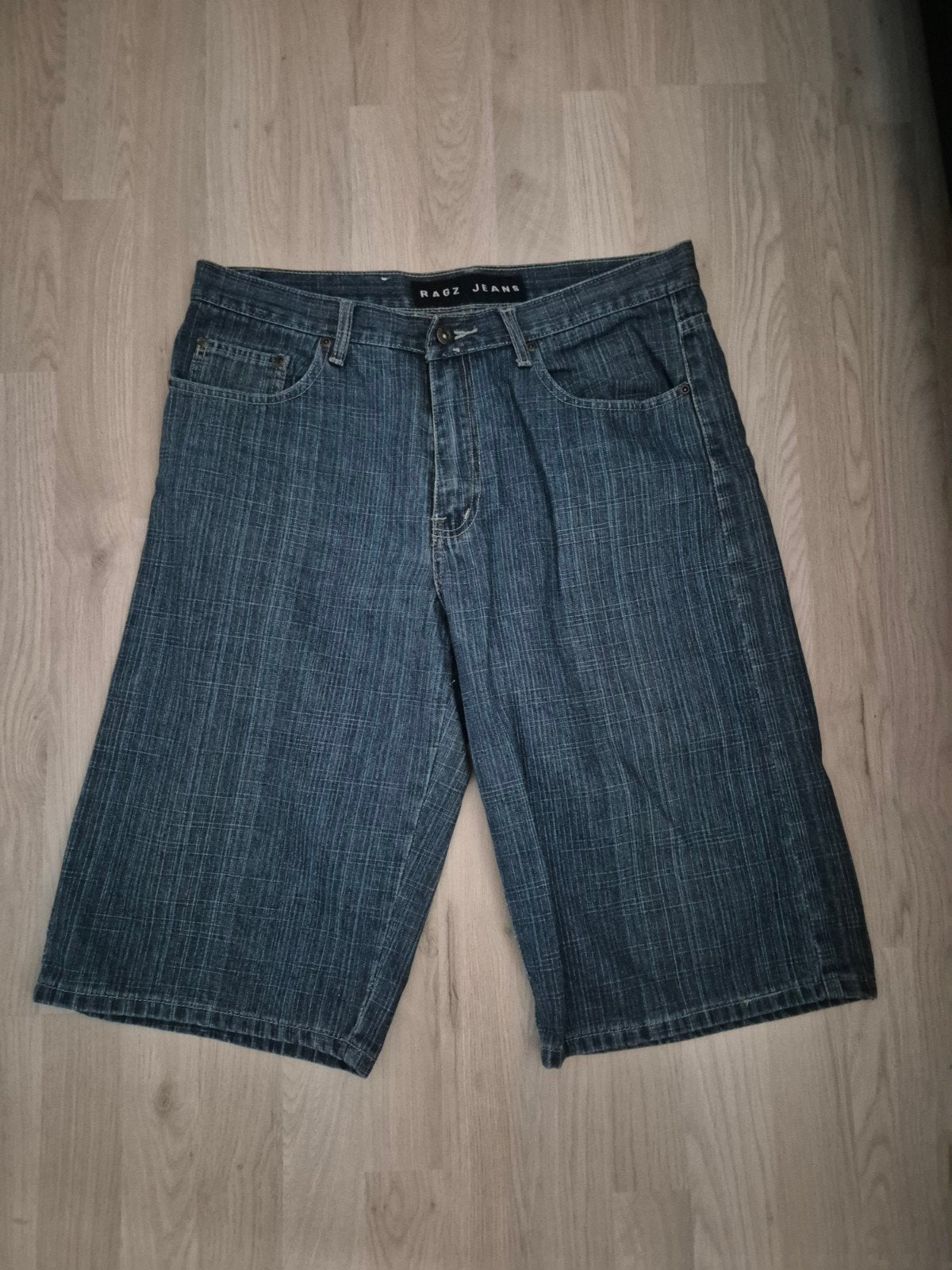 Korte spijkerbroek maat 34, Ophalen of Verzenden