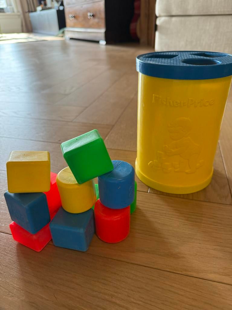 Fisher-Price Vormenstoof met blokken, Kinderen en Baby's, Speelgoed | Fisher-Price, Ophalen, Gebruikt, Speelset