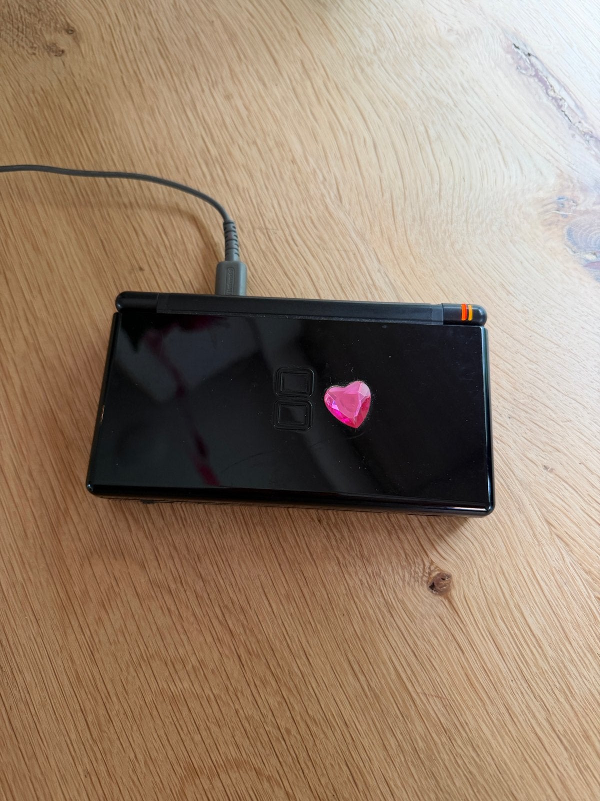 Nintendo DS Lite Zwart met oplader, Ophalen of Verzenden, Gebruikt, Zwart, DS Lite