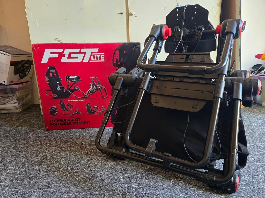 Next Level Racing F-GT Lite opvouwbare playseat, 1 speler, Racen en Vliegen, Ophalen of Verzenden, Zo goed als nieuw