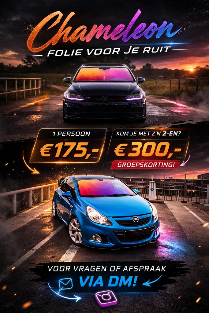 Chameleon tint ACTIE, Auto diversen, Tuning en Styling, Ophalen