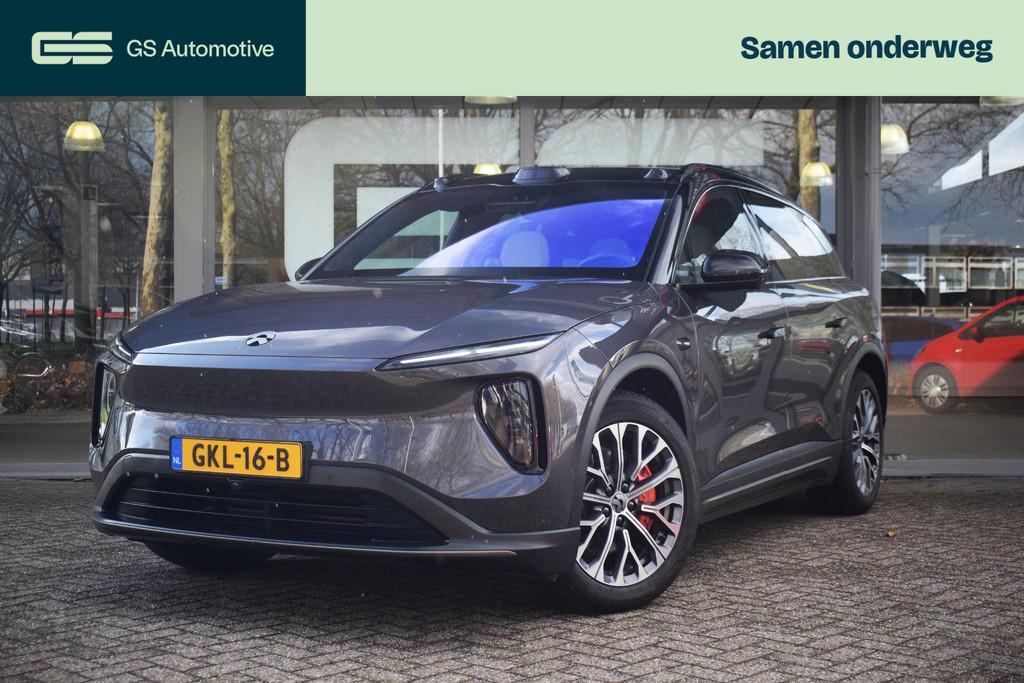 NIO EL6 100 kWh 1e eig FULL OPTIONS, BTW AUTO, UNIEK IN NL, Auto's, NIO, Bedrijf, Te koop, EL6, 360° camera, 4x4, ABS, Adaptive Cruise Control