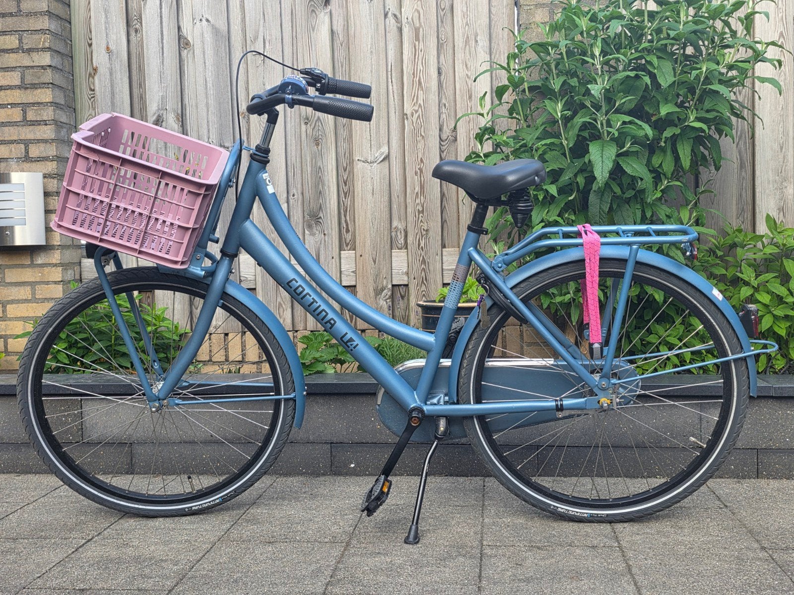 Cortina U4 transport meisjesfiets 26 inch, Fietsen en Brommers, Terugtraprem, Gebruikt, Versnellingen, Minder dan 47 cm