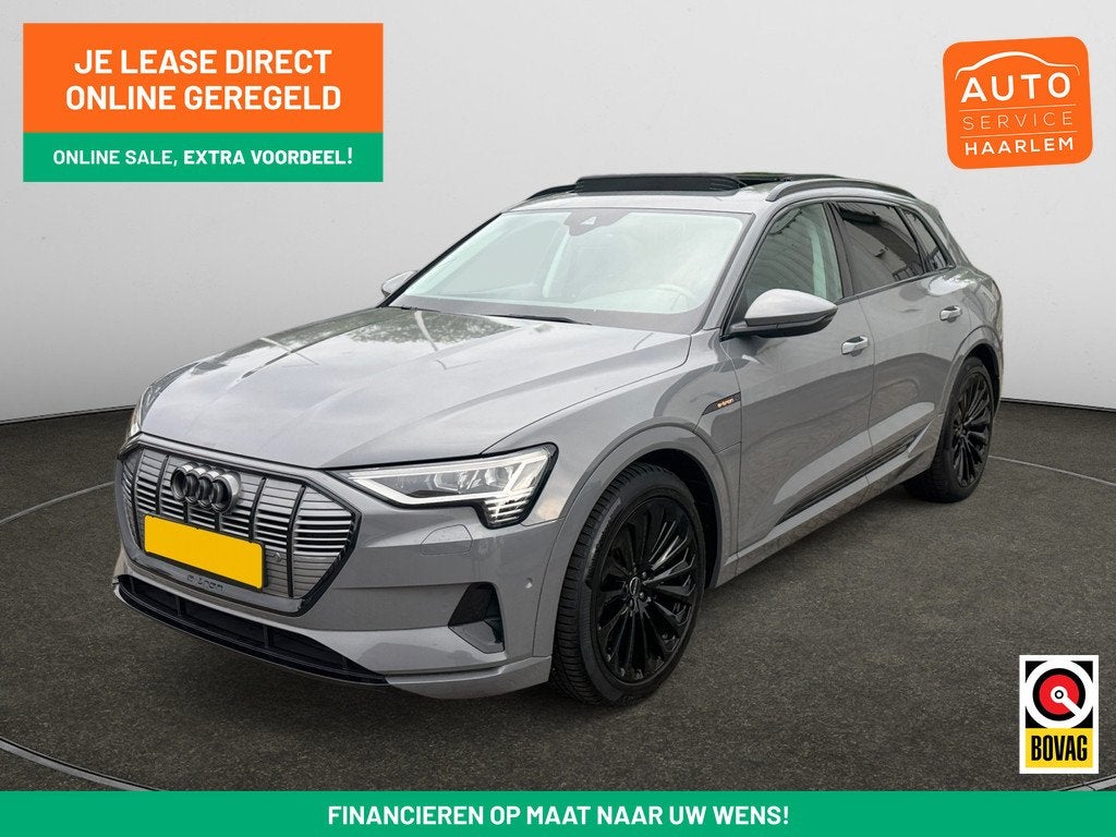 Audi e-tron e-tron Quattro S edition plus 71 kWh- SOH 92%, N, Auto's, Audi, Automaat, 124 €/maand, Met garantie (alle), Vierwielaandrijving