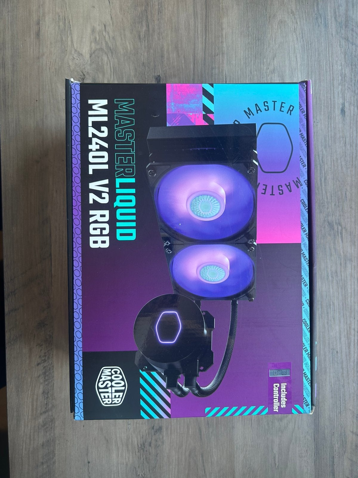 Cooler Master ML240L V2 RGB 240mm waterkoeling ongebruikt, Ophalen, Zo goed als nieuw, Waterkoeling