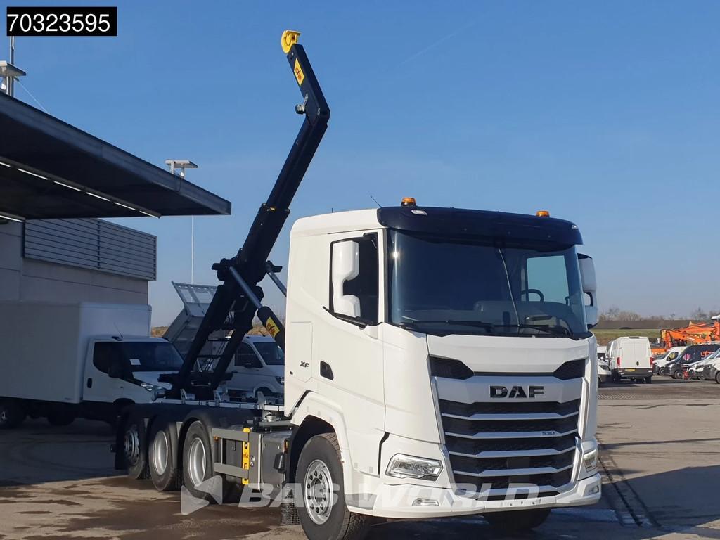DAF NXF530 8X4 COMING SOON! NEW HYVA 30-60-S Lift+Lenkachse, Automaat, Stof, Euro 6, Overige kleuren