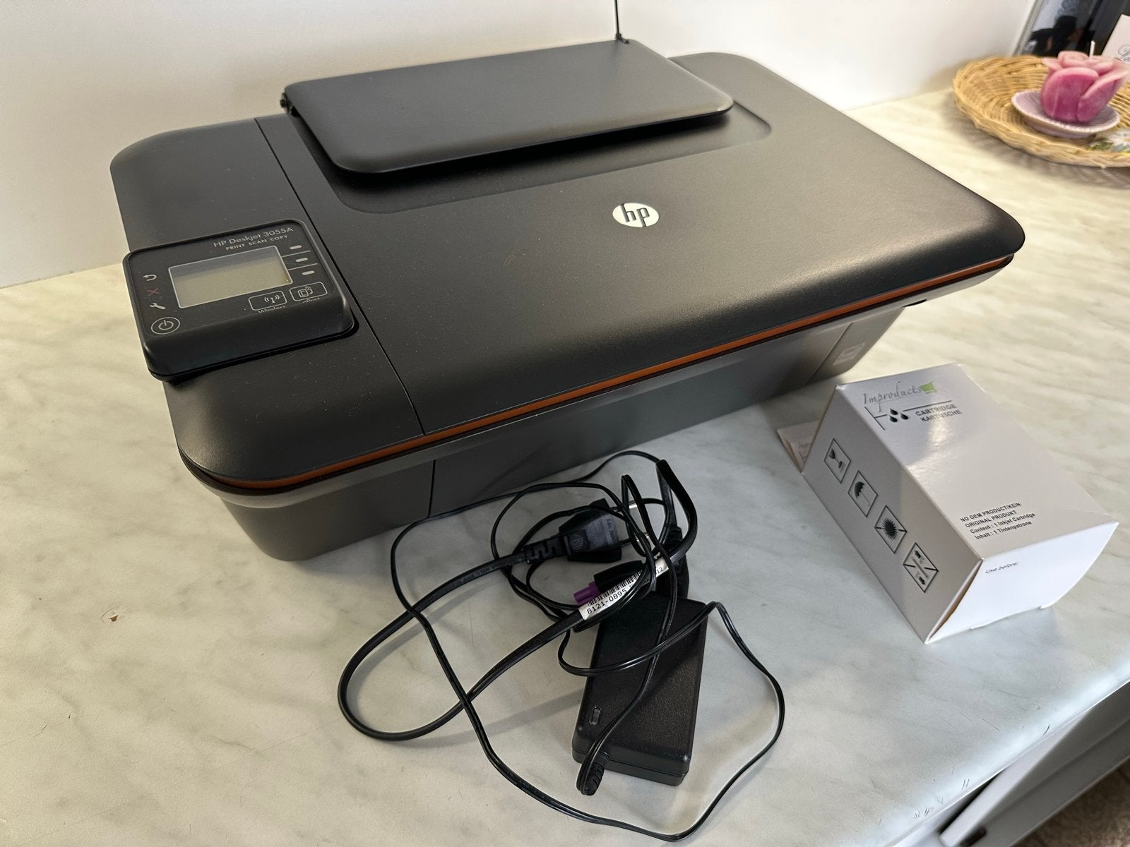 HP Deskjet 3050A All-in-One Printer met extra inkt, Ophalen, Gebruikt, Kopieren, Inkjetprinter