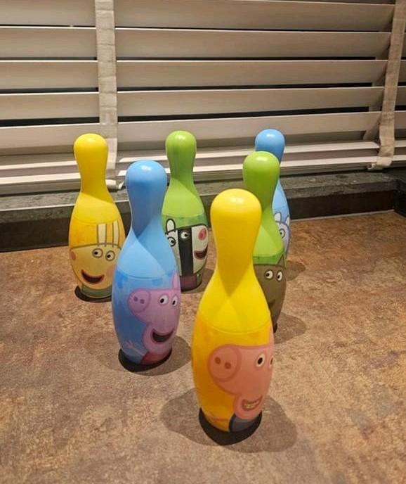 Peppa Big bowlingset, Kinderen en Baby's, Ophalen of Verzenden, Zo goed als nieuw, Jongen of Meisje
