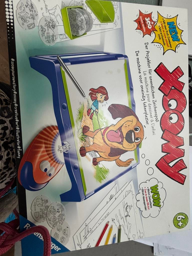 Xoomy tekenen met projector van ravensburger, Ophalen, Zo goed als nieuw