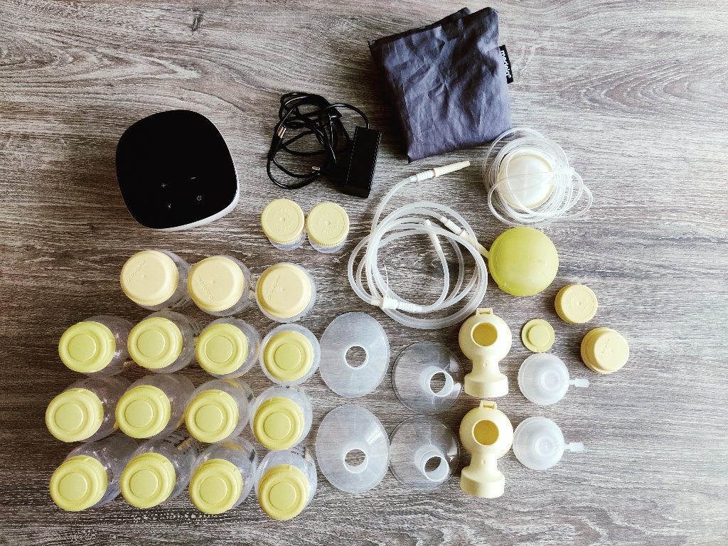 👶 Horigen kolfapparaat met toebehoren 👶, Ophalen of Verzenden, Zo goed als nieuw, Dubbelzijdig, Borstkolf