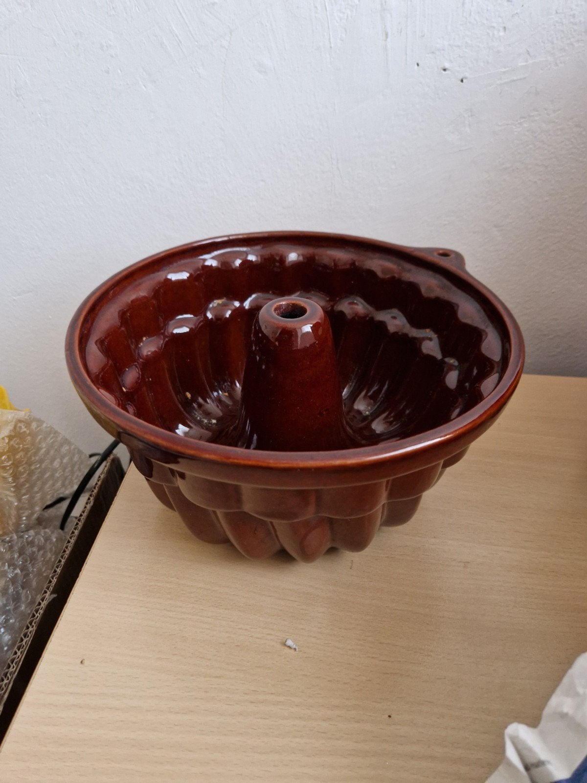 Vintage grote tulband puddingvorm West Germany., Ophalen of Verzenden
