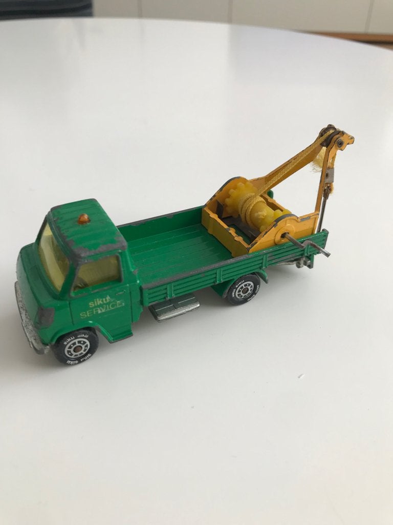 Siku Hanomag Henschel “Siku Service”  takelwagen, Ophalen of Verzenden, Gebruikt, Bus of Vrachtwagen, SIKU
