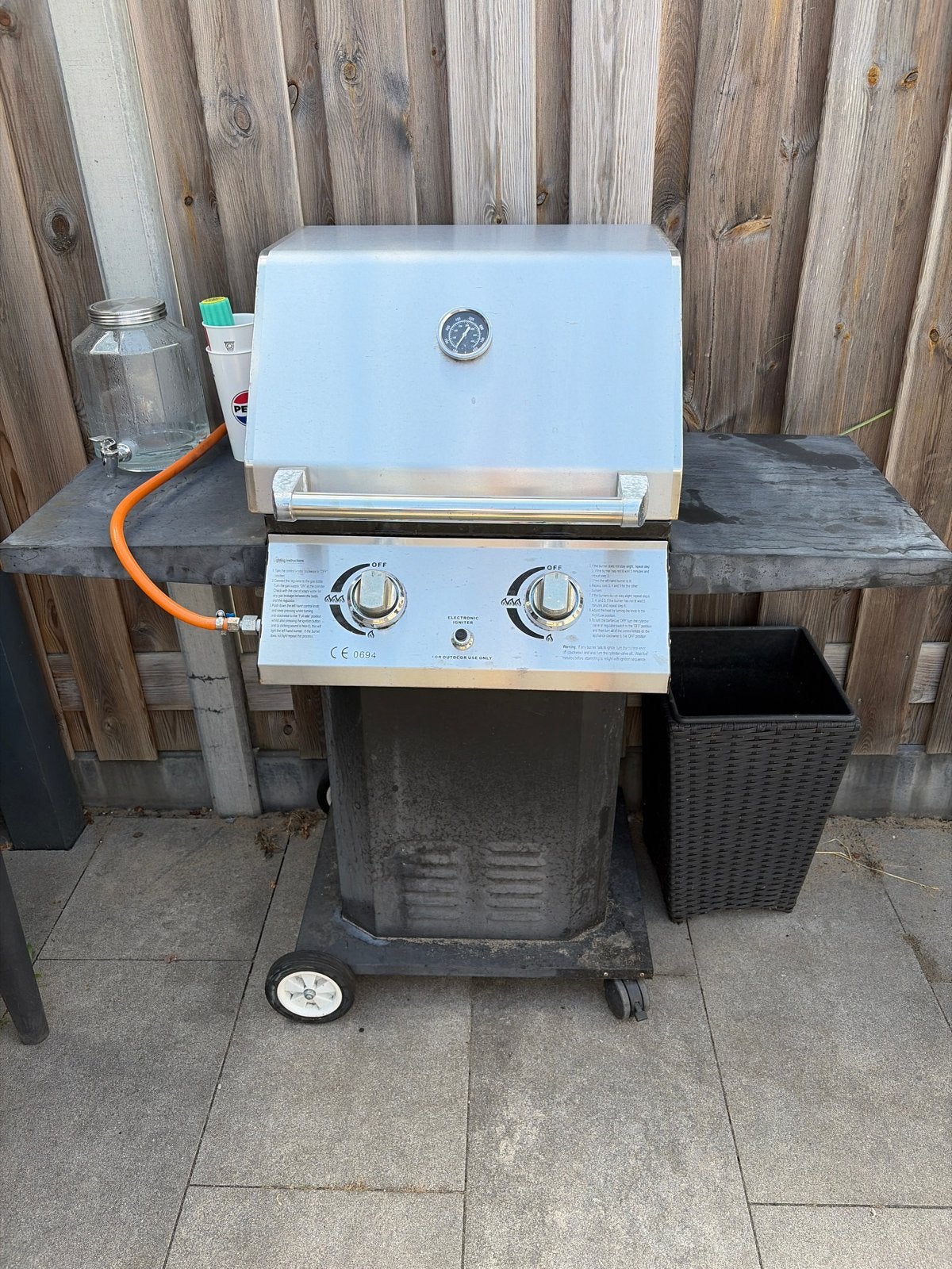 Gasbarbecue gratis af te halen, Ophalen, Gebruikt