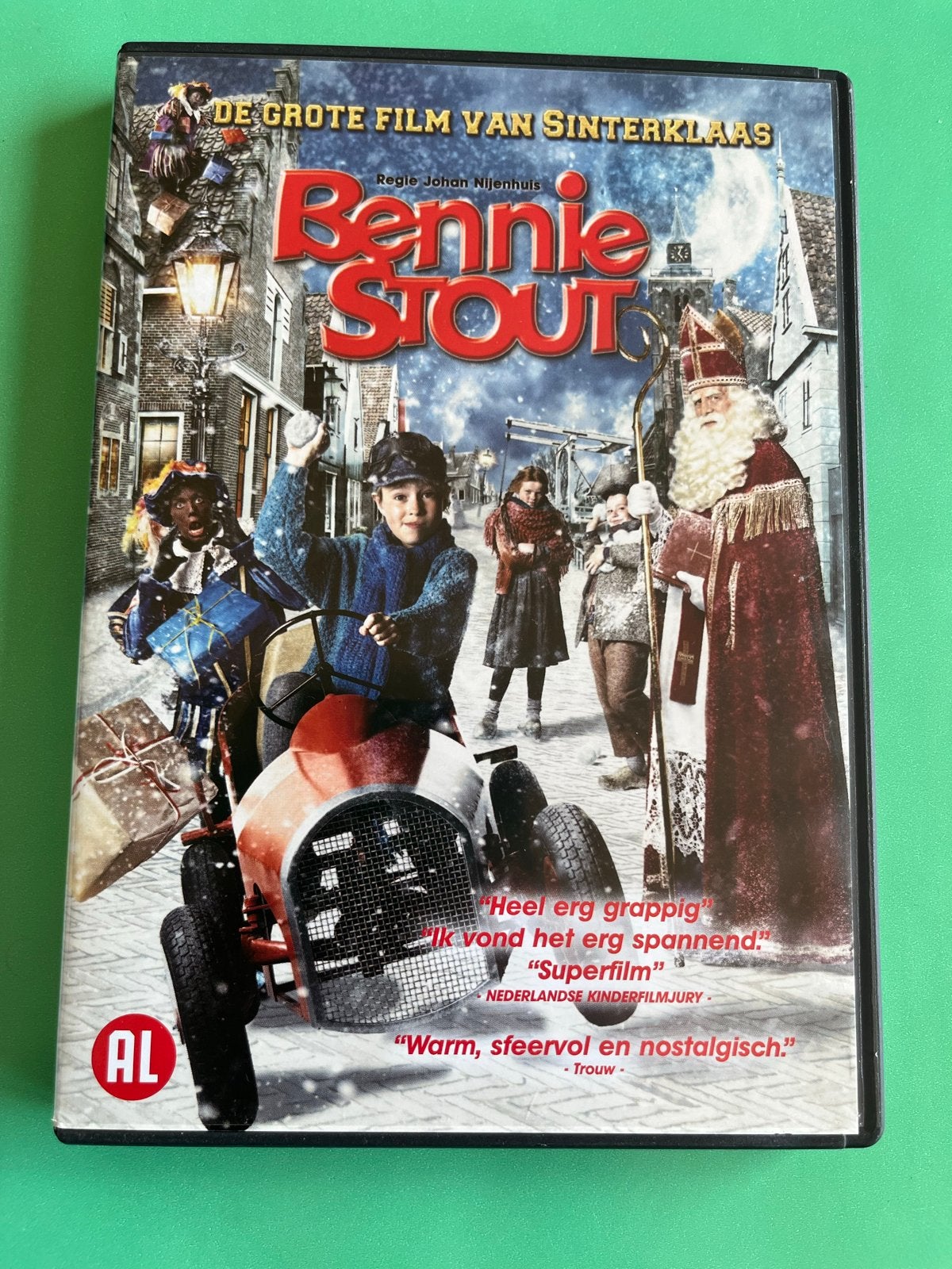 De Grote Film Van Sinterklaas: Bennie Stout (DVD), Cd's en Dvd's, Gebruikt, Alle leeftijden, Nederlands, Ophalen of Verzenden