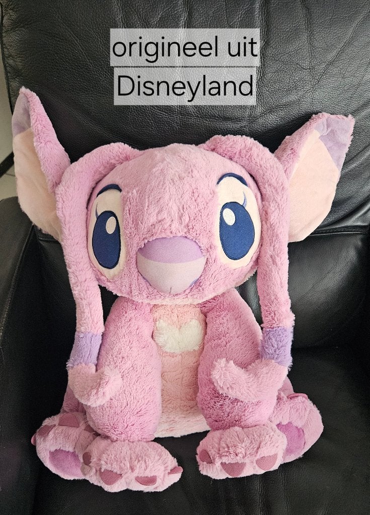 Angel - Disney Lilo en Stitch Pluche Knuffel 45 cm, Verzamelen, Ophalen of Verzenden, Overige figuren, Zo goed als nieuw, Knuffel