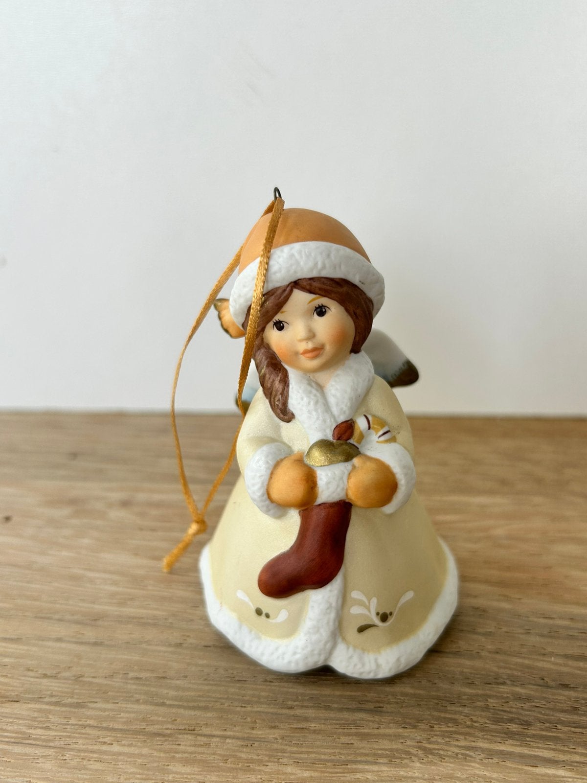 Goebel kerstboomhanger engel/ bel., Ophalen of Verzenden, Zo goed als nieuw, Hummel