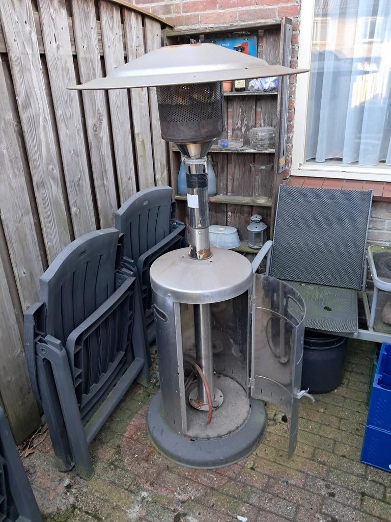 Terrasverwarming op gas - Gebruikt, Ophalen of Verzenden, Gebruikt, Gas, Vloer