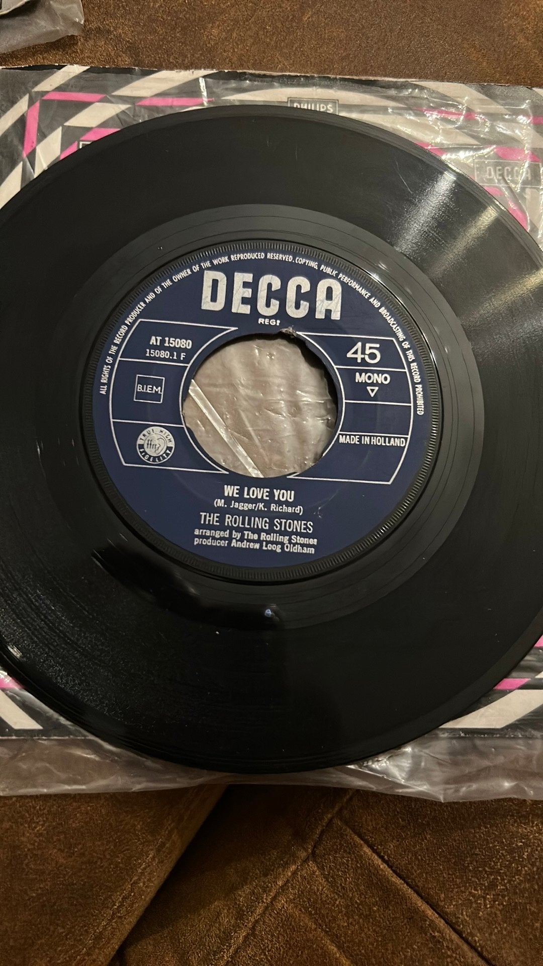 The rolling stones - we love you, Ophalen of Verzenden, Zo goed als nieuw, Pop
