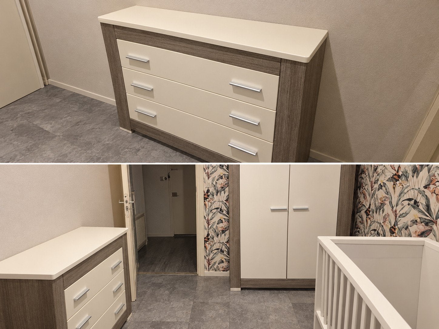Slaapkamer met lichte gebruikerssporen - gratis af te halen, Ophalen, Gebruikt, 50 tot 70 cm, 100 cm of meer