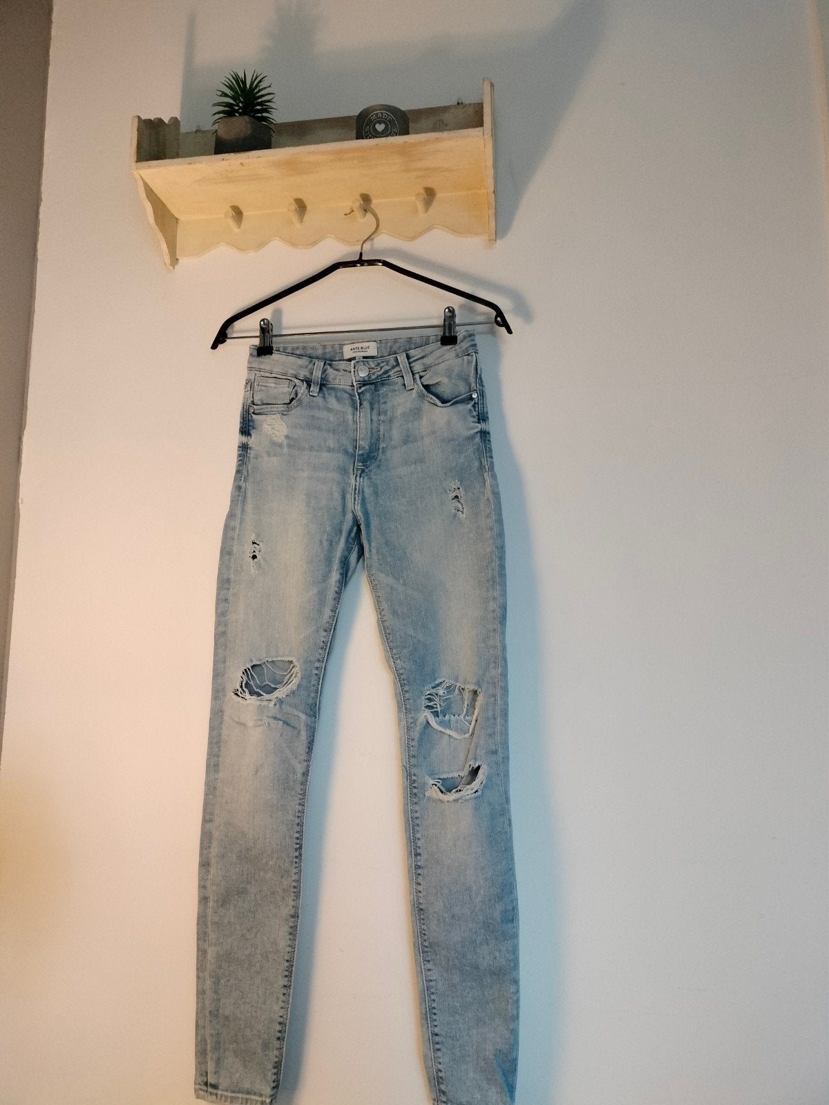 Anti Blue spijkerbroek maat XS 34, Anti Blue, Blauw, Ophalen of Verzenden, Zo goed als nieuw