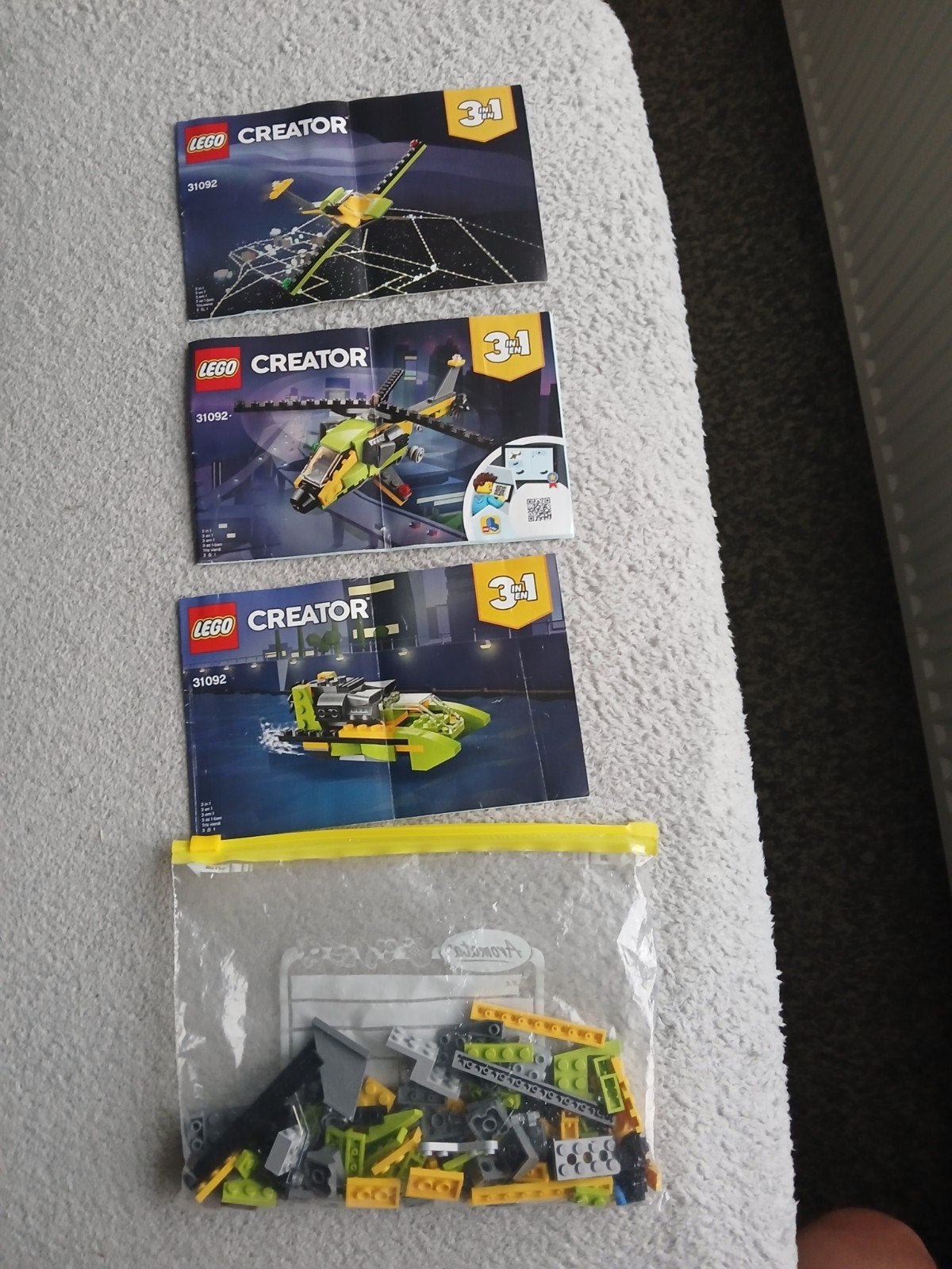 Lego Creator 31092 Helikopter Avontuur (3-in-1), Gebruikt, Lego, Compleet, Ophalen of Verzenden