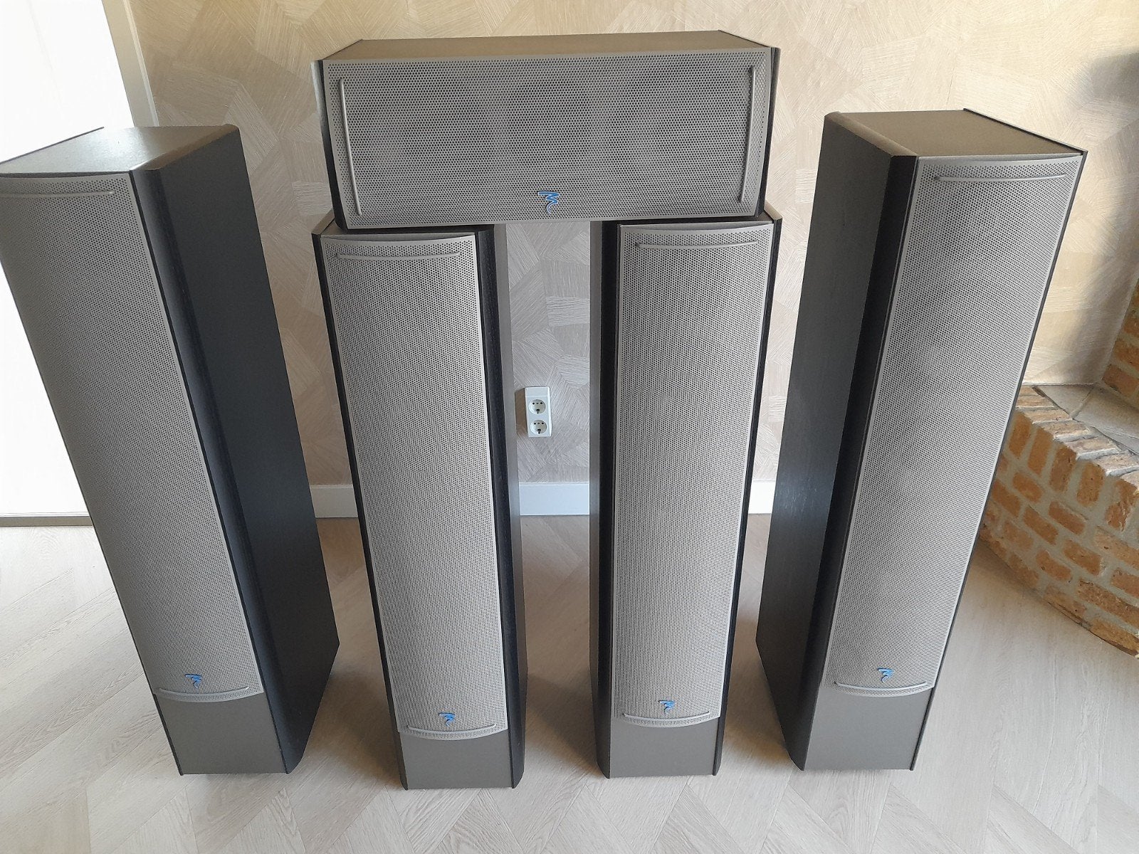 Focal Cobalt 816S 5.0 Surroundset - Topkwaliteit Geluid, Ophalen of Verzenden, Zo goed als nieuw, Surroundset, Geschikt voor surround/home cinema