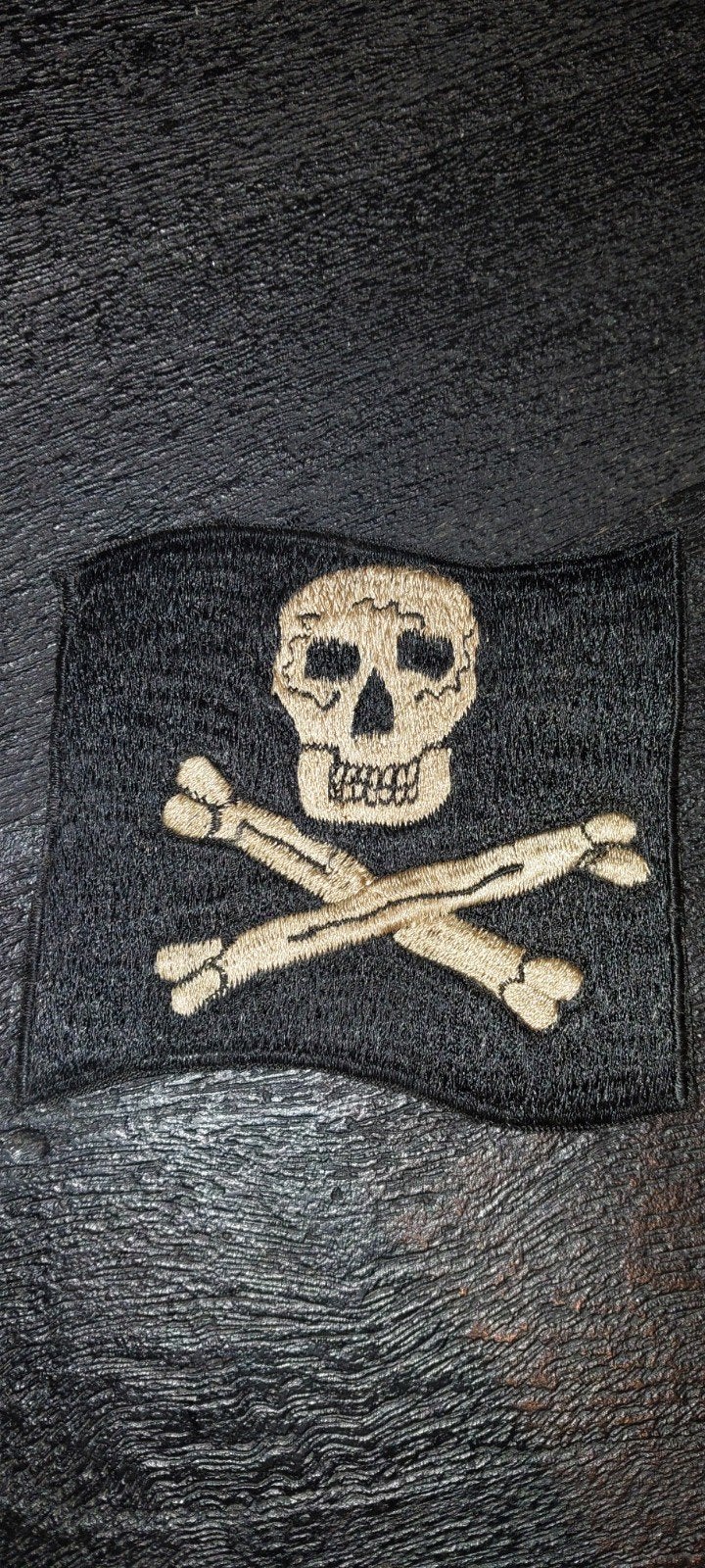 WW 2 US Navy Fighter Squadron VF-17 patch remake jaren 80..u, Ophalen of Verzenden, Marine, Amerika, Embleem of Badge