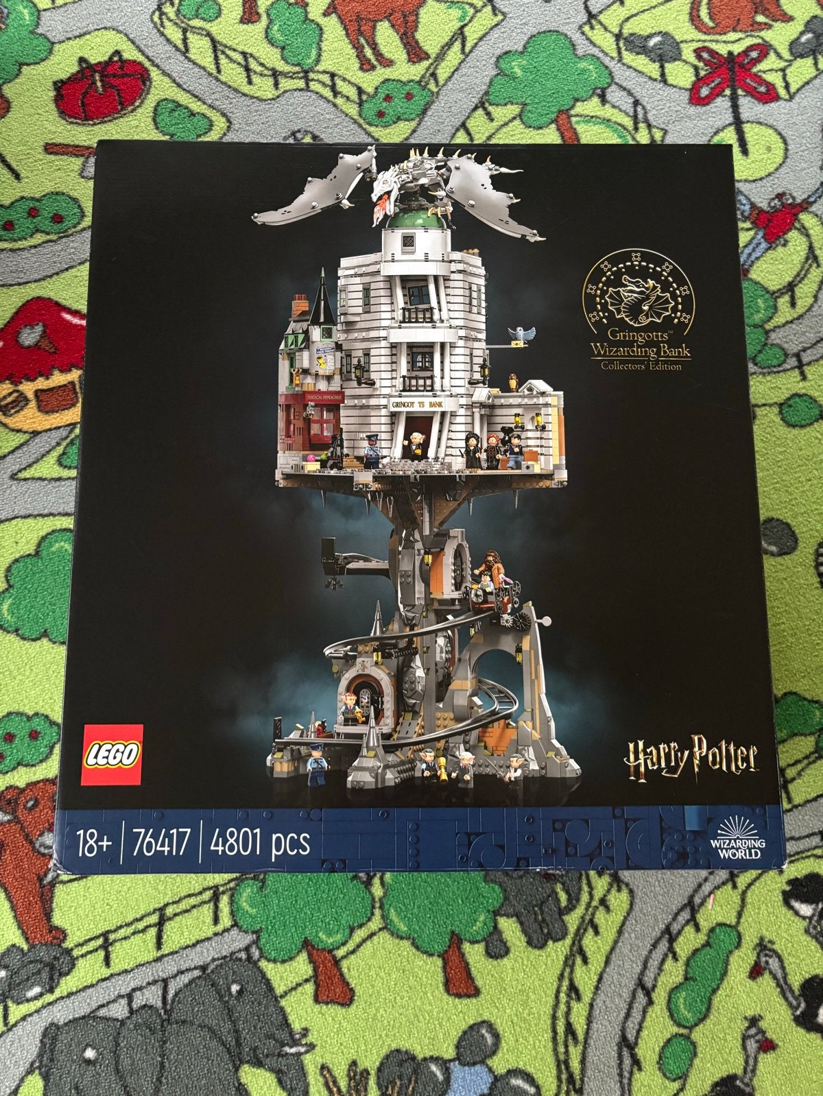 76417 LEGO Harry Potter Goudgrijp Tovenaarsbank, Ophalen, Nieuw, Overige merken