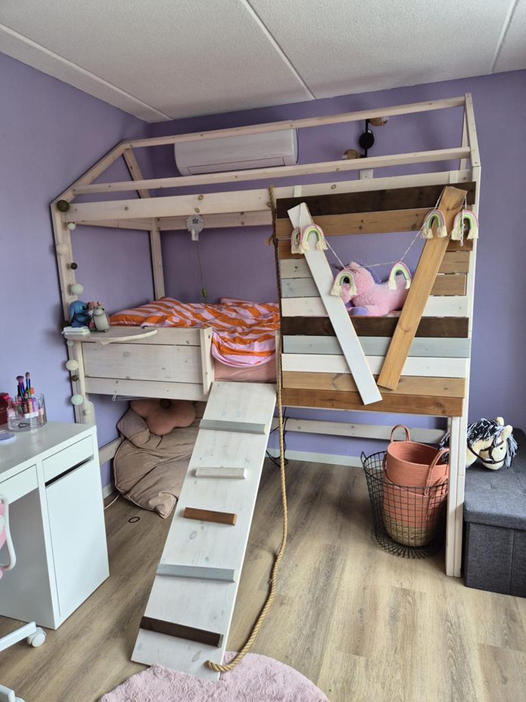 Lifetime Boomhutbed - Avontuurlijk Kinderbed, Ophalen, Gebruikt, Eenpersoons, 200 cm