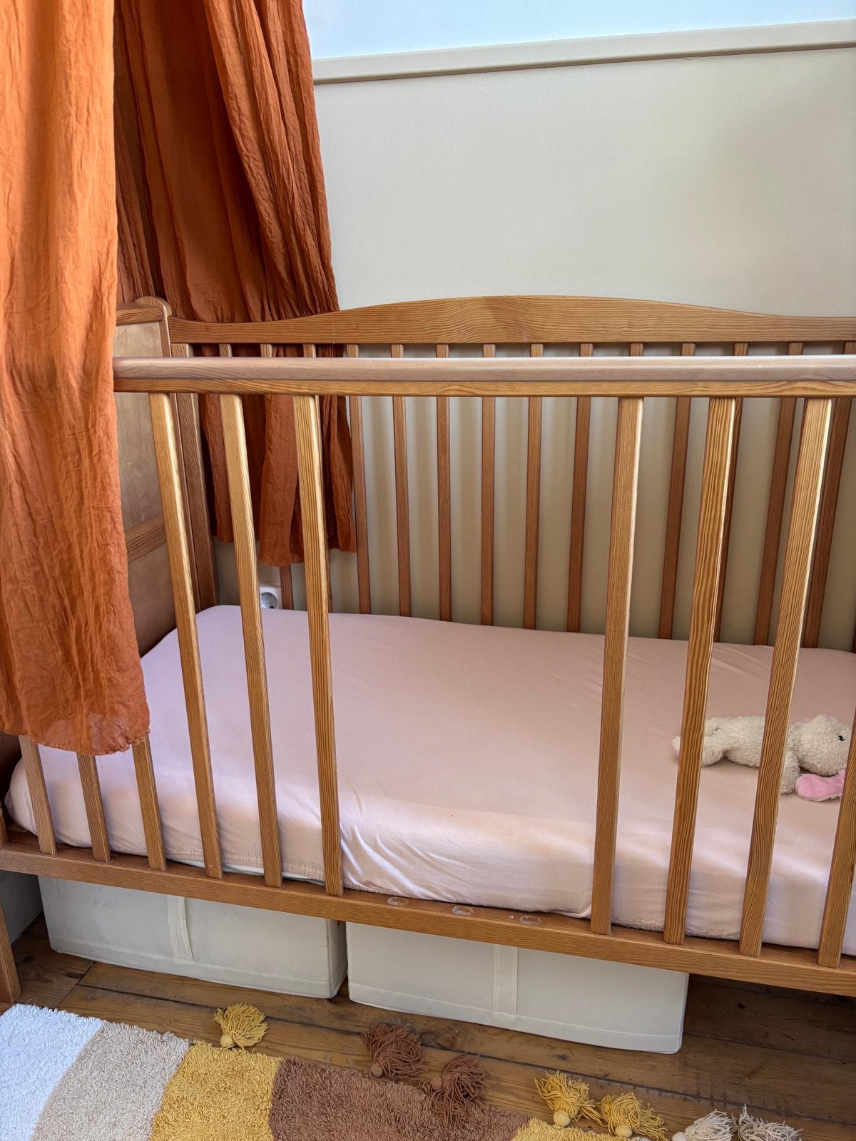 Woodies Ledikant - Zo goed als nieuw, Kinderen en Baby's, Ophalen, Zo goed als nieuw, Ledikant