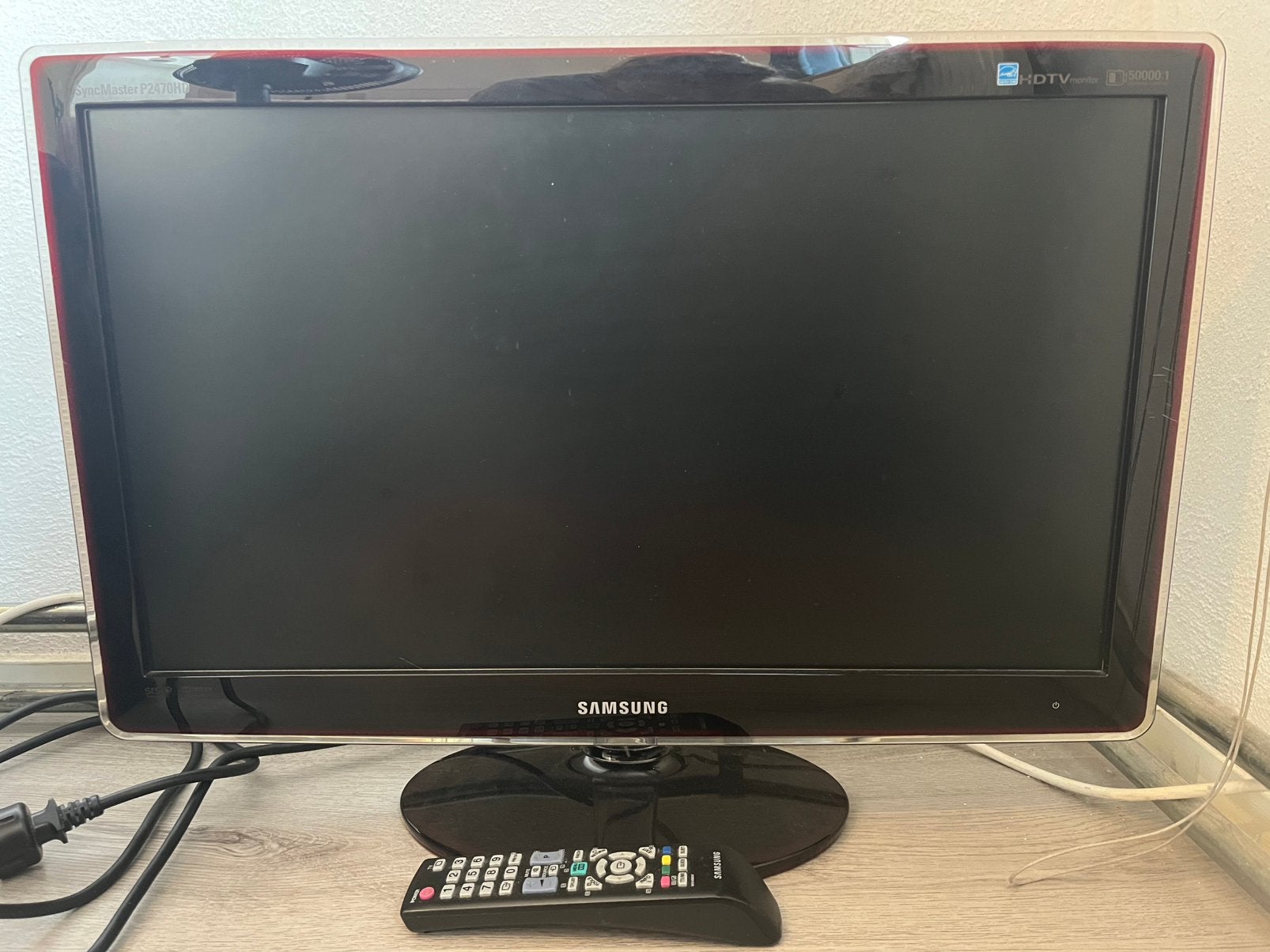Samsung beeld/tv scherm P2470HD, 24”, Audio, Tv en Foto, Televisies, Ophalen of Verzenden, Zo goed als nieuw, 50 Hz, Samsung