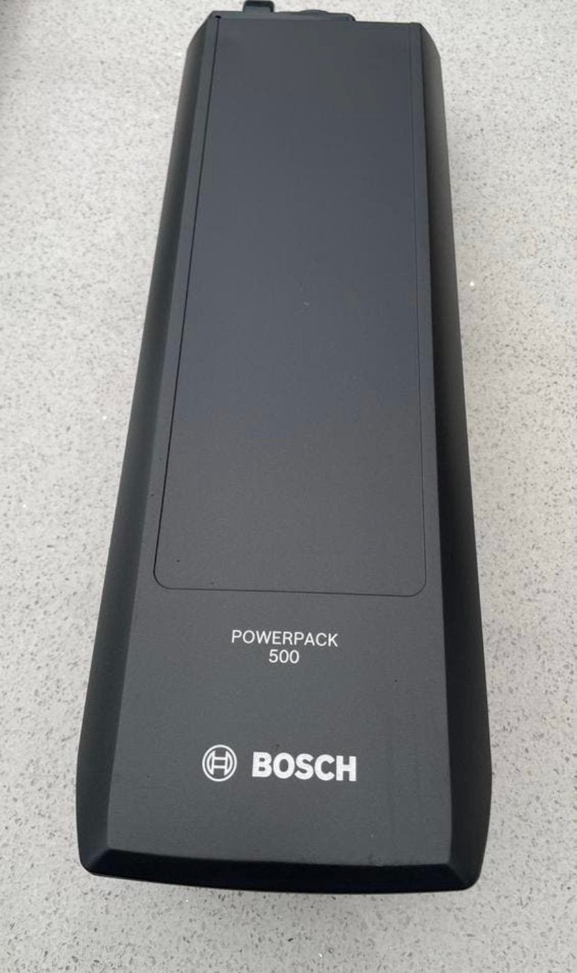 Bosch PowerPack 500 Accu - Werkt Perfect, Fietsen en Brommers, Fietsaccessoires | Fietsaccu's, Ophalen of Verzenden, Gebruikt