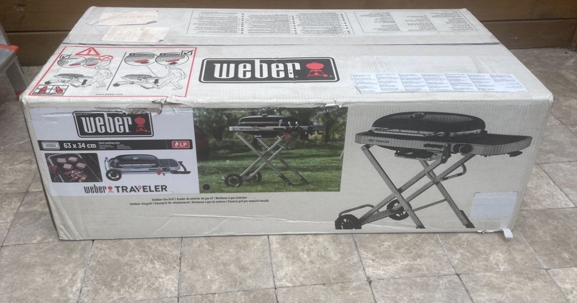 Weber Traveler Gasbarbecue / Nieuw in doos !, Ophalen of Verzenden, Nieuw, Weber