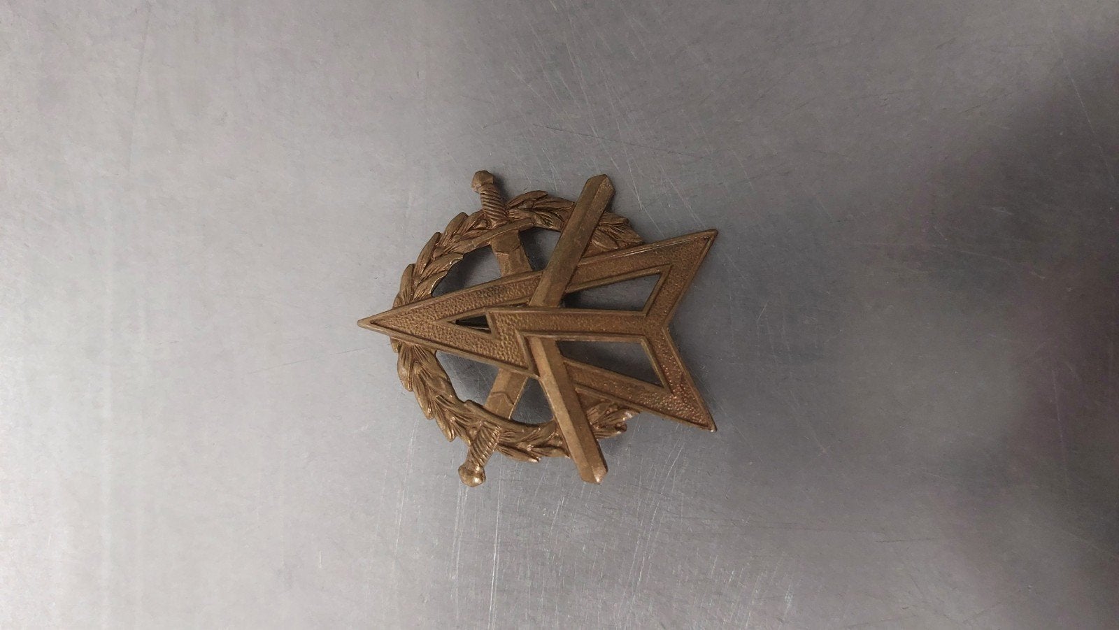Speld Nederlands Militair Lichamelijke Vaardigheid (MLV), Verzamelen, Ophalen of Verzenden, Landmacht, Nederland, Embleem of Badge