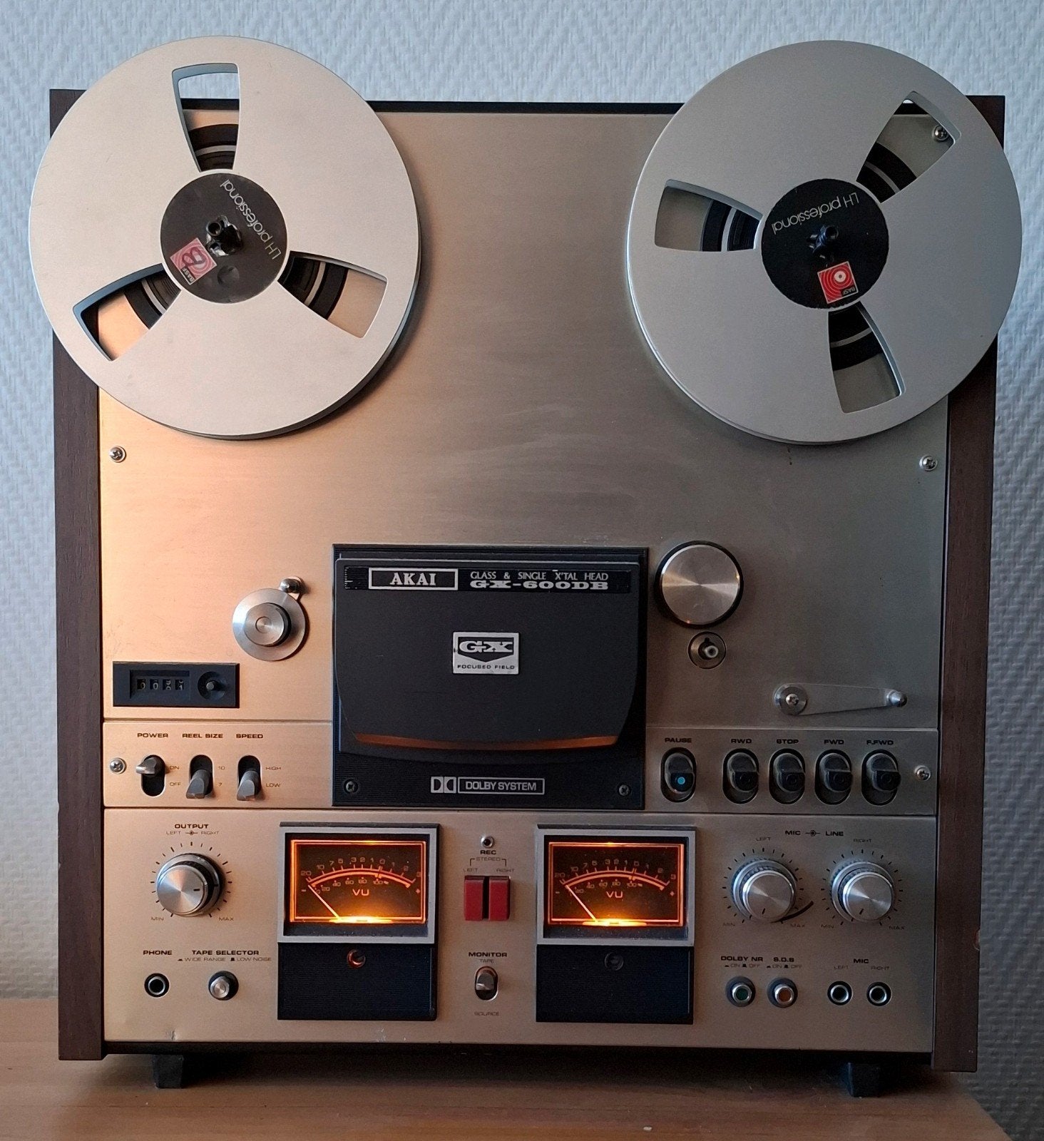 Akai GX-600DB, Ophalen, Bandrecorder