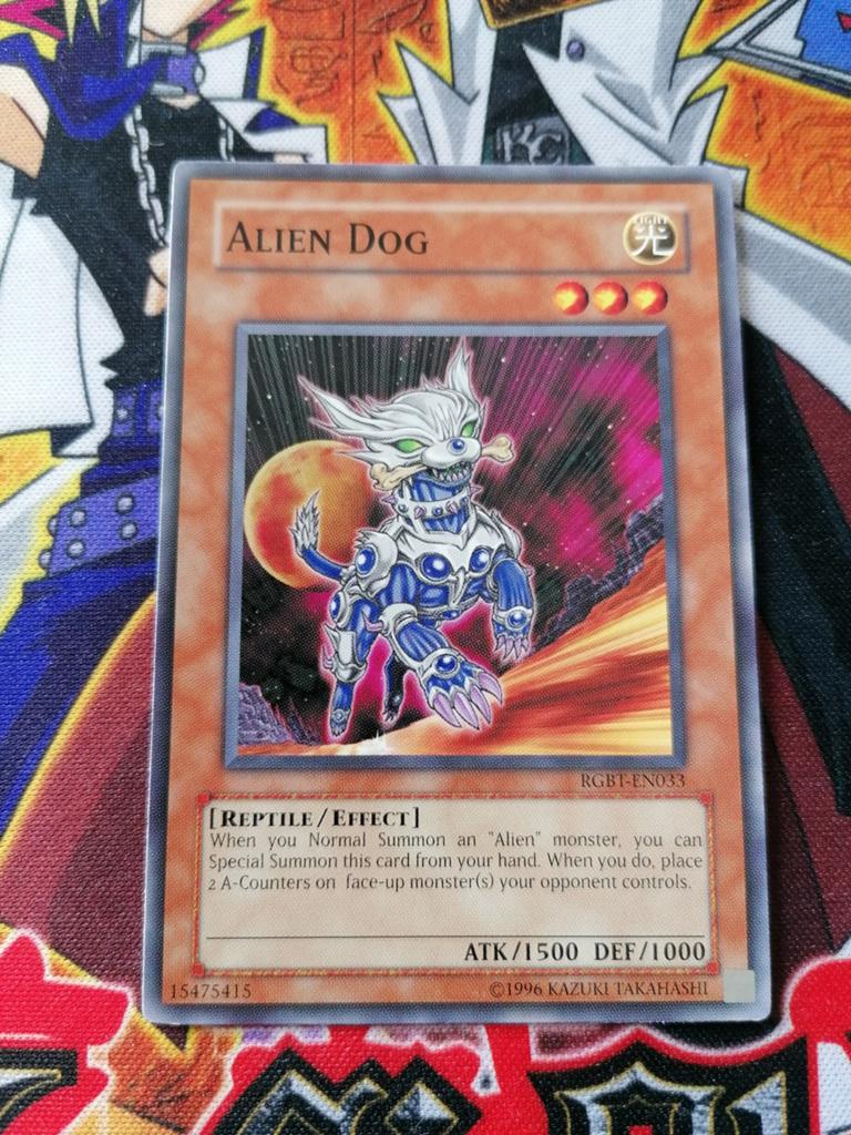 Alien Dog - RGBT - Yu-Gi-Oh, Ophalen of Verzenden, Zo goed als nieuw