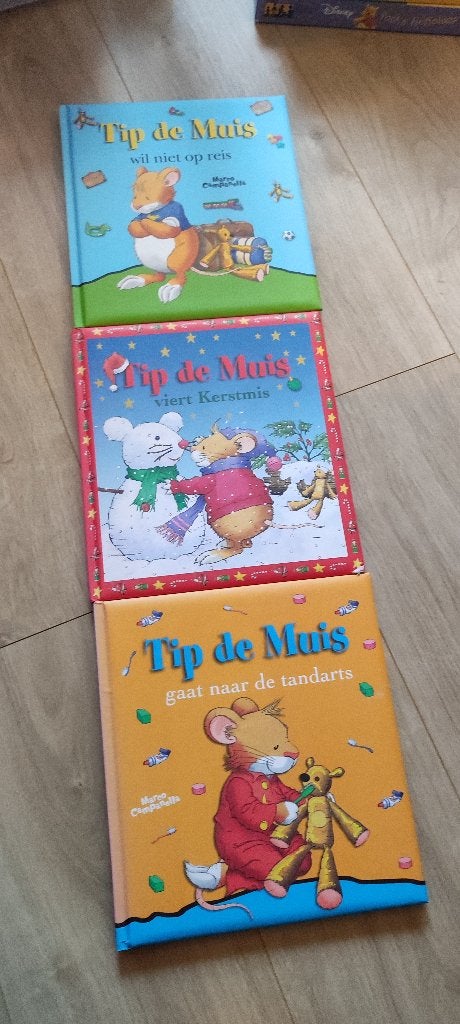 Tip de muis - 3 kinderboeken, Boeken, Ophalen, 5 of 6 jaar, Fictie algemeen, Jongen of Meisje