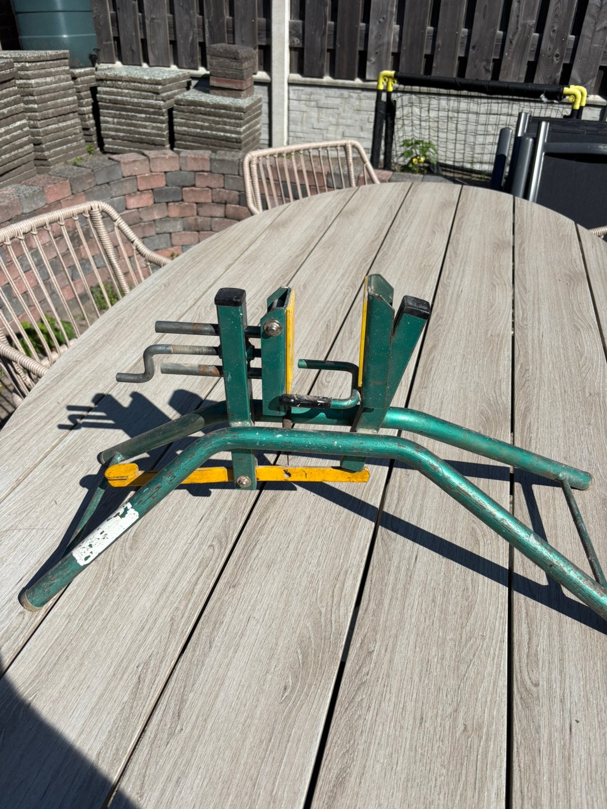 Deurenklem max 90mm, Doe-het-zelf en Verbouw, Ophalen, Gebruikt