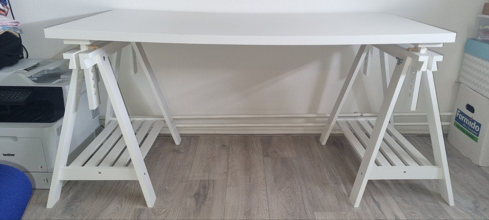 Tof bureau, wit 150x75cm, Ophalen of Verzenden