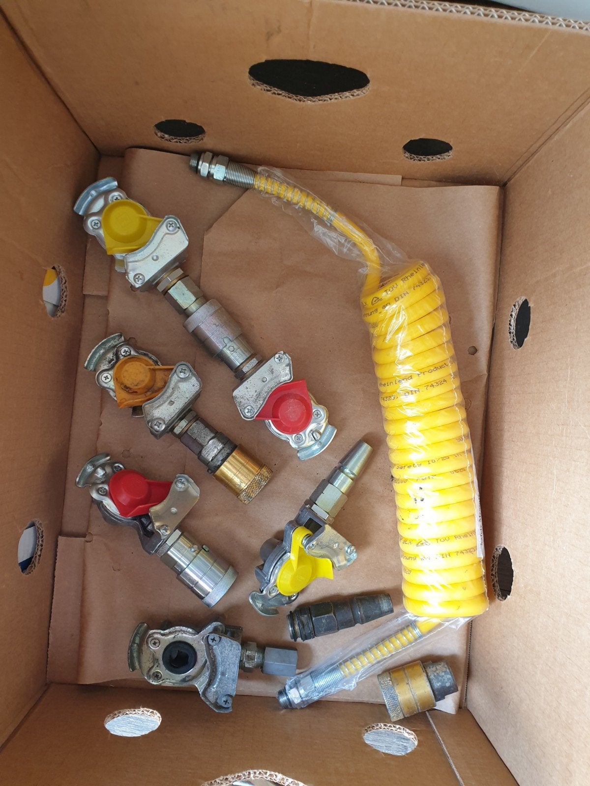 vrachtwagen toebehoren  koppeling elektra kabel luchtslang, Ophalen of Verzenden, Nieuw, Overige merken
