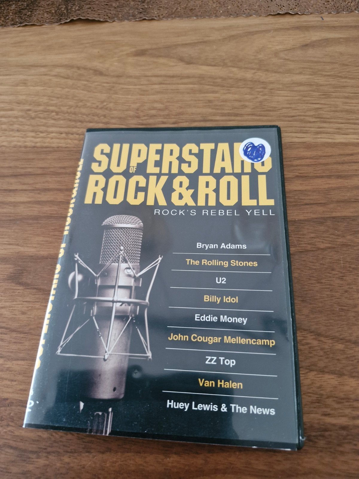 Superstars of Rock & Roll - Rock's Rebel Yell DVD, Engels, Alle leeftijden, Ophalen of Verzenden, Zo goed als nieuw